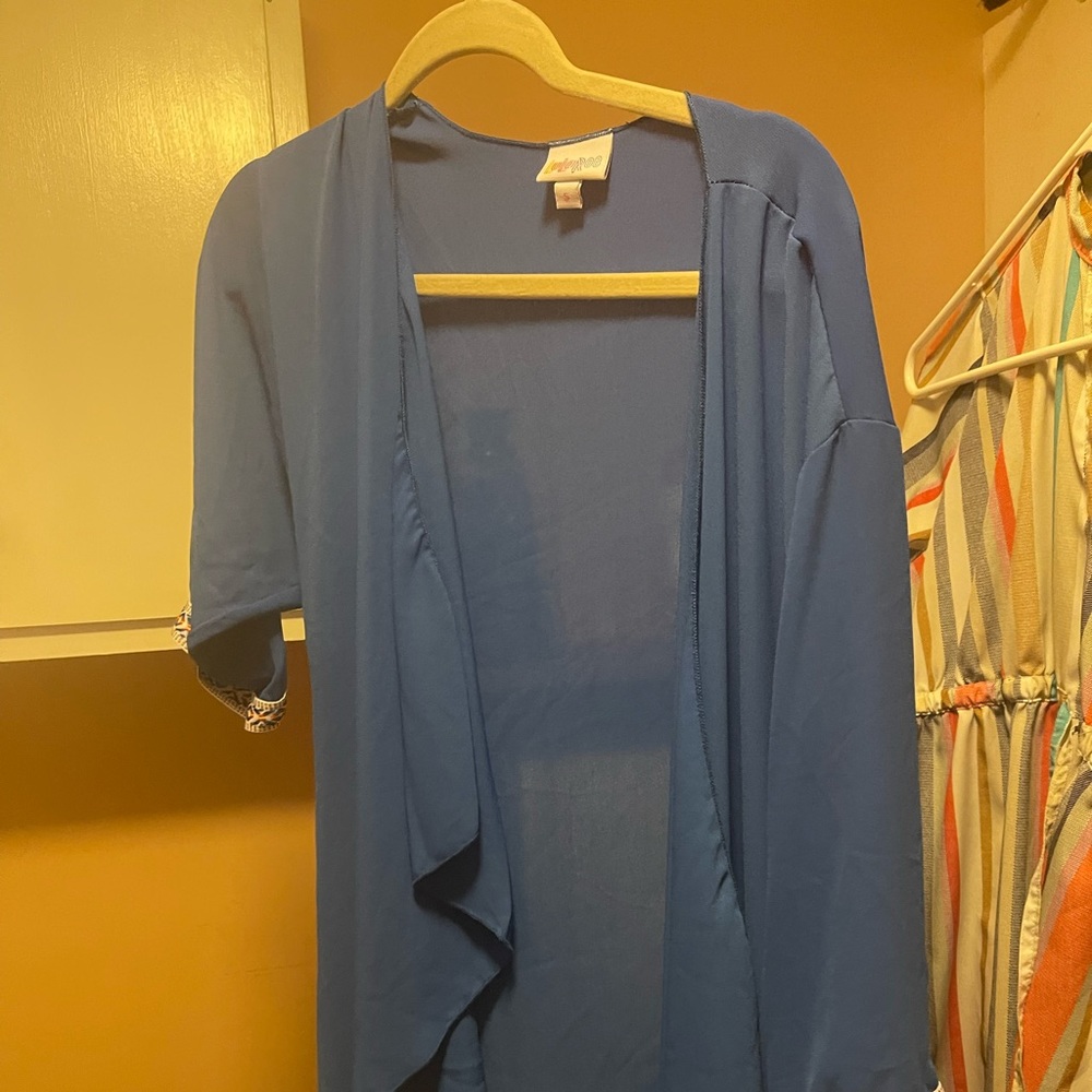 Long thin cardigan
